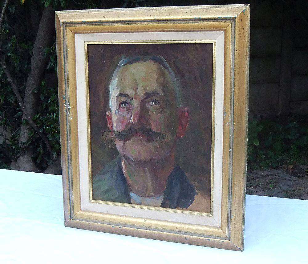 An original oil on board painting by international artist Hedwig Brecher Eibuschitz