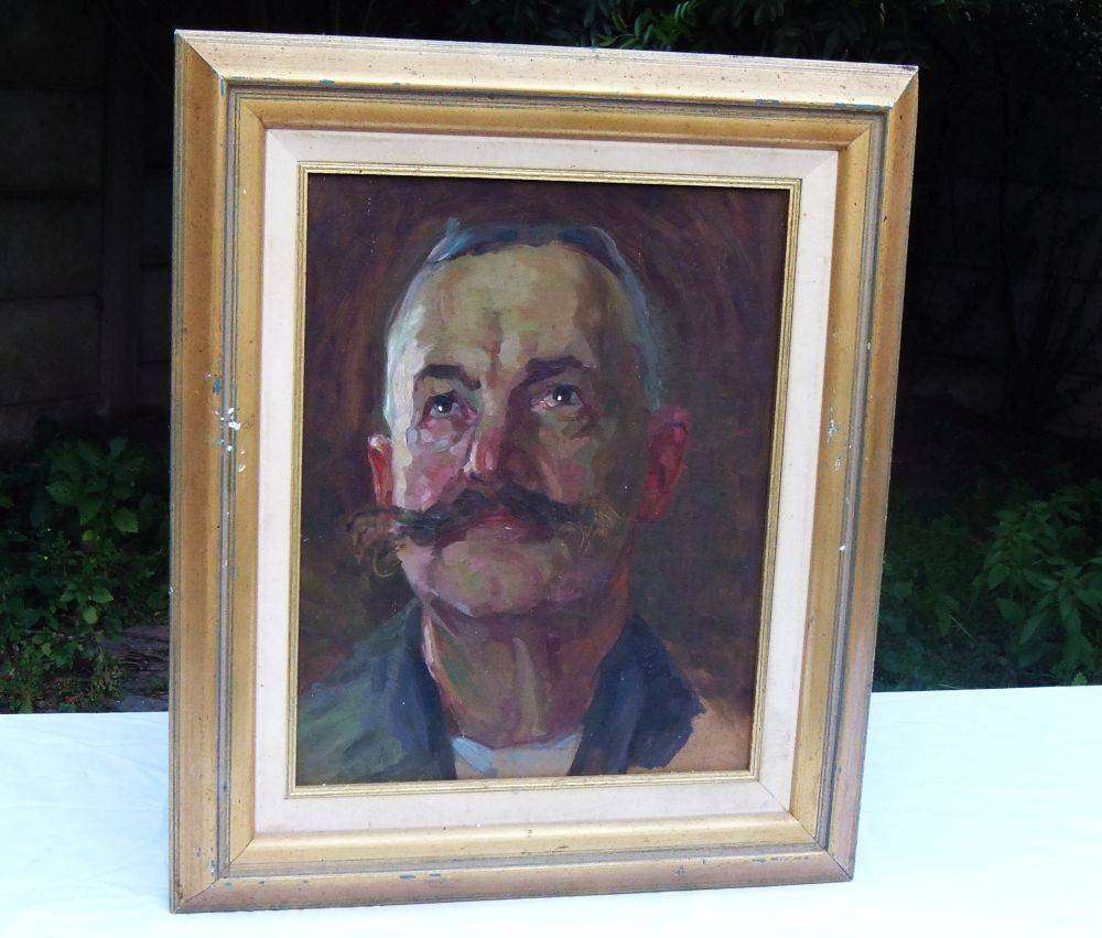 An original oil on board painting by international artist Hedwig Brecher Eibuschitz