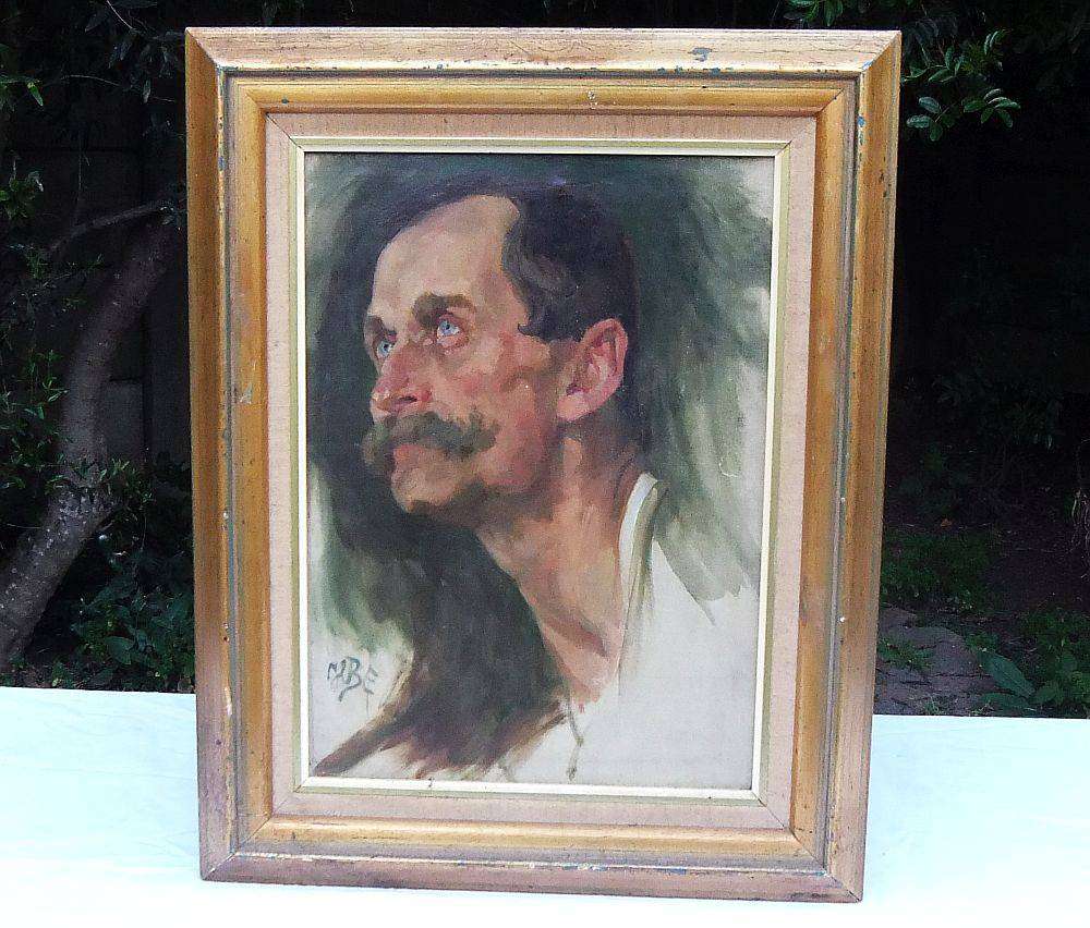 A signed original oil on board painting by international artist Hedwig Brecher Eibuschitz