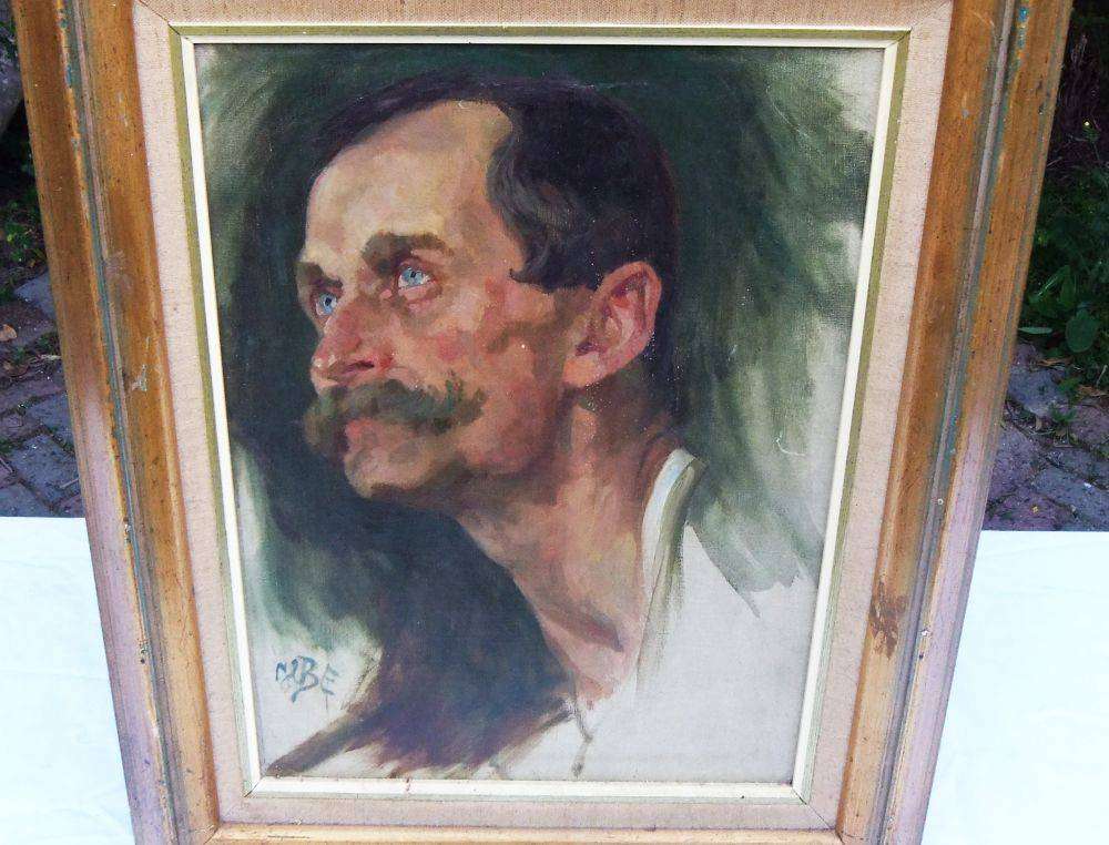 A signed original oil on board painting by international artist Hedwig Brecher Eibuschitz