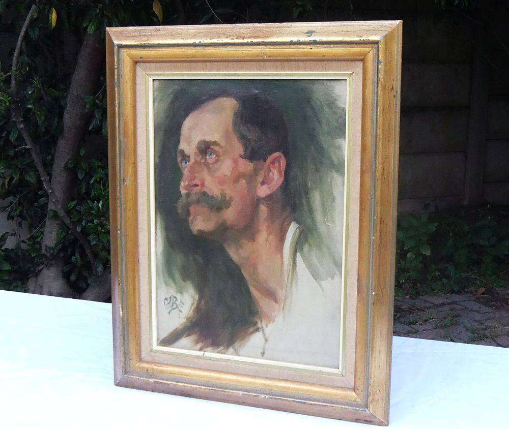 A signed original oil on board painting by international artist Hedwig Brecher Eibuschitz