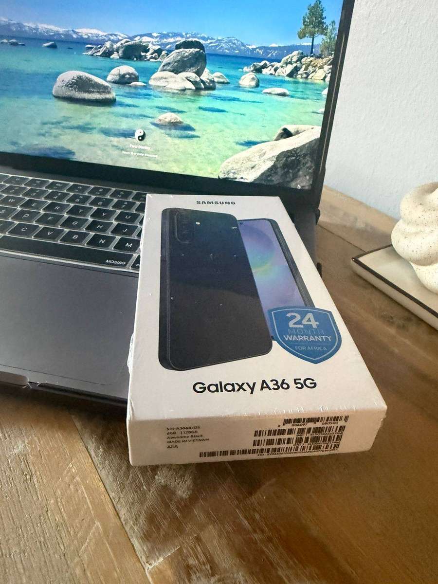Samsung Galaxy A36 Dual Sim 128GB Black + Box & Charger *BRAND NEW SEALED LOCAL STOCK*