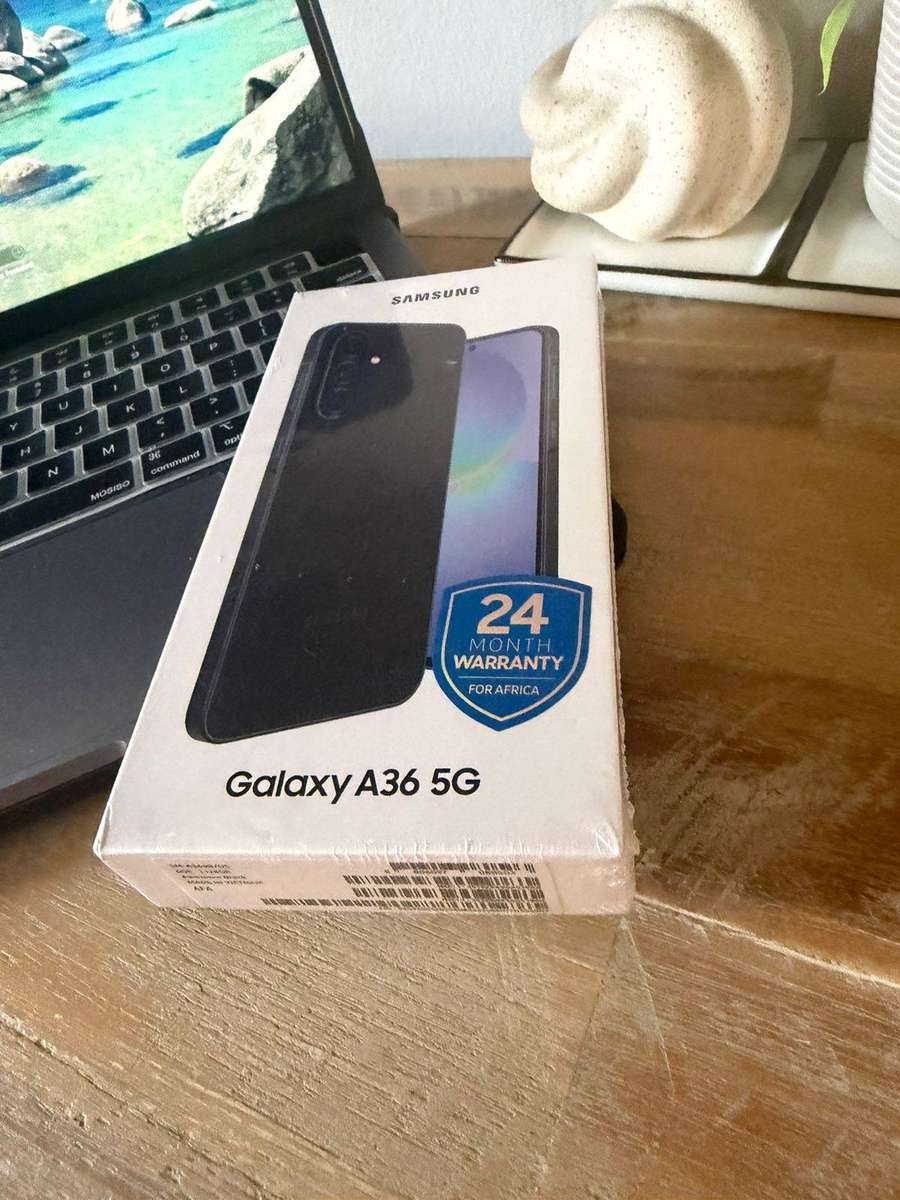 Samsung Galaxy A36 Dual Sim 128GB Black + Box & Charger *BRAND NEW SEALED LOCAL STOCK*