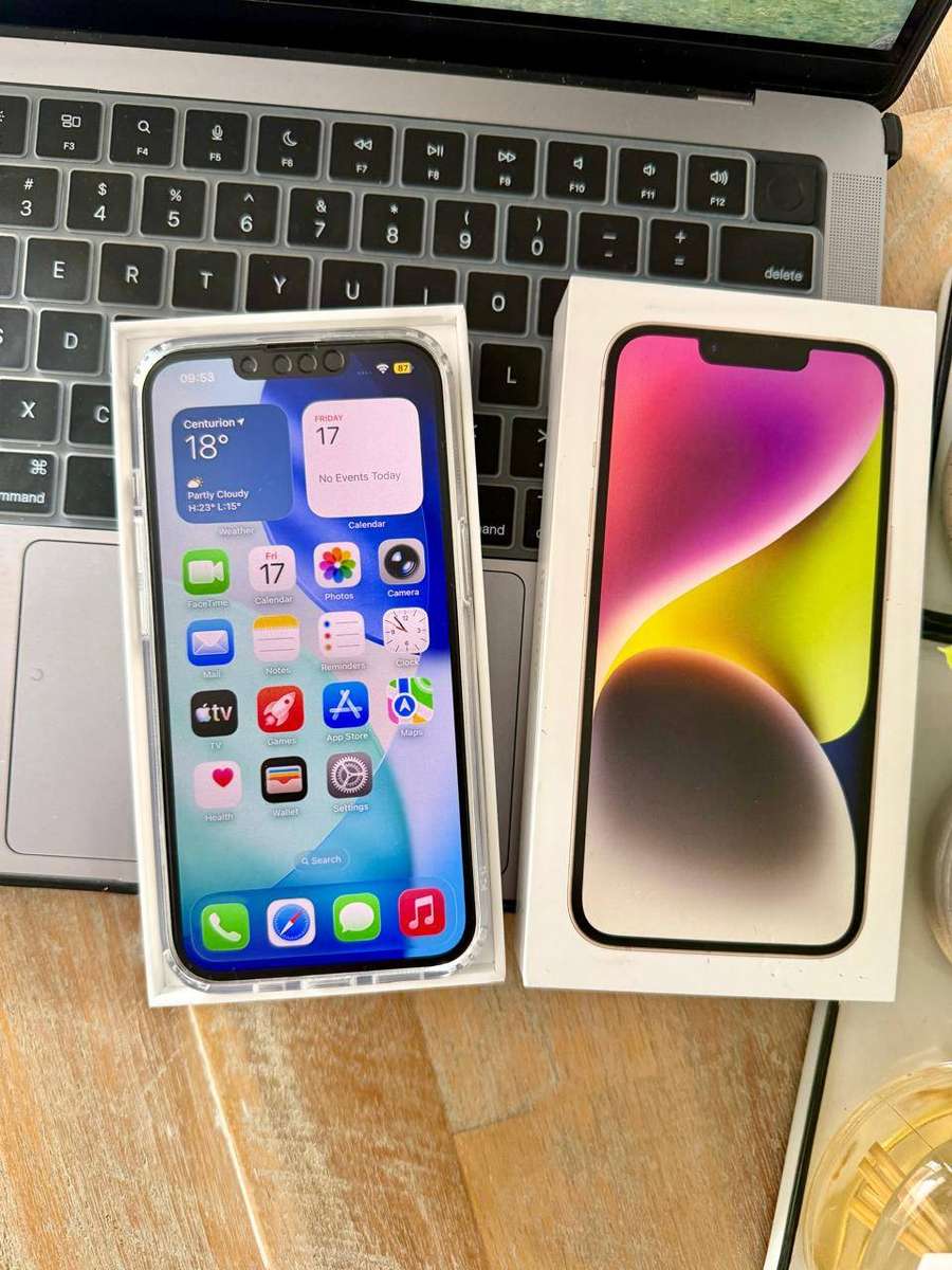 iPhone 14 Plus (128GB) Excellent Condition + Box & Accessories