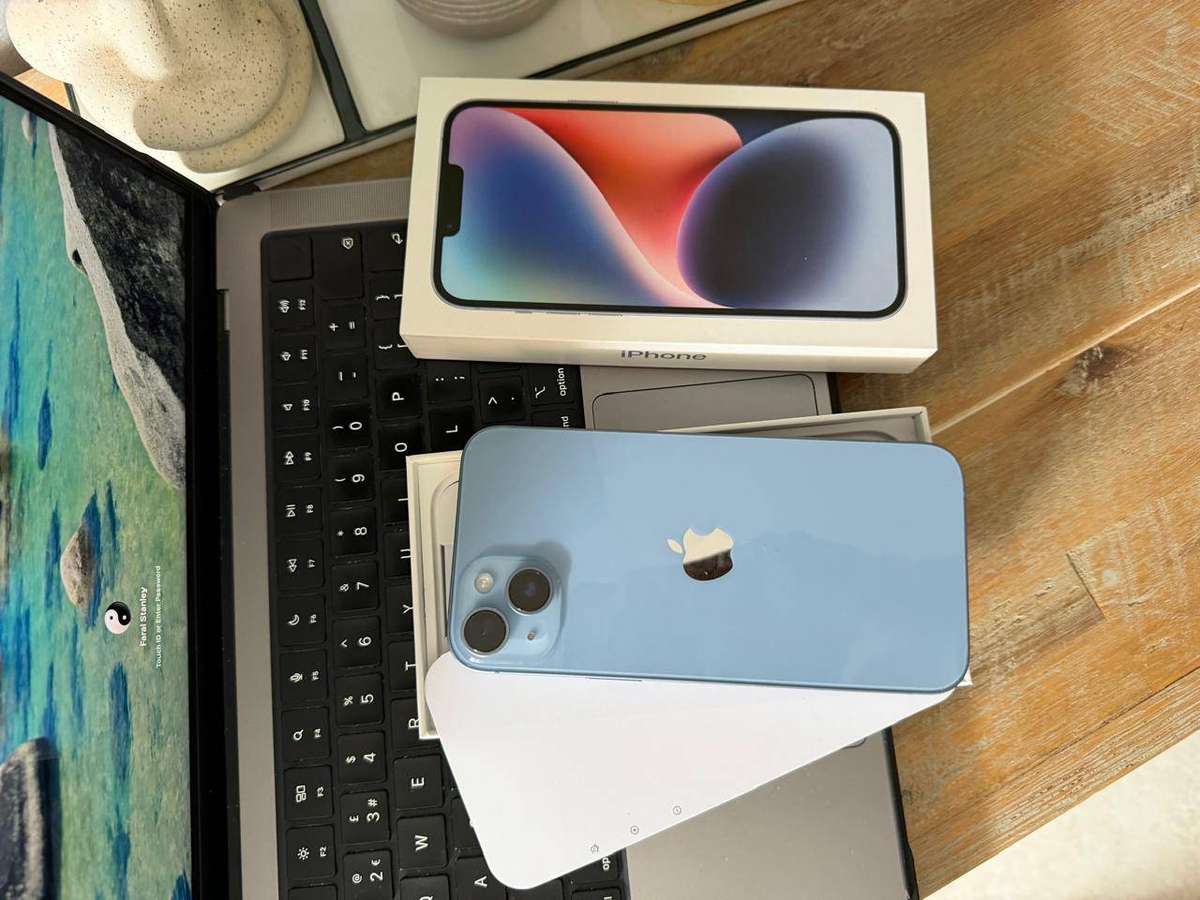 iPhone 14 Plus (128GB) + Box & Accessories