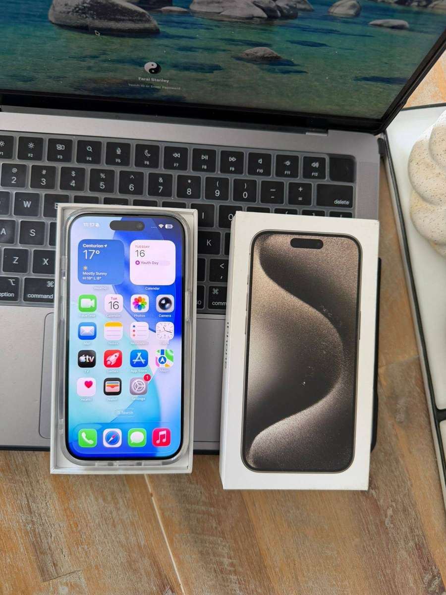 iPhone 15 Pro (512GB) Excellent Condition + Box & Accessories