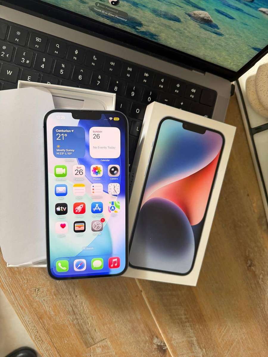 iPhone 14 Plus (128GB) + Box & Accessories