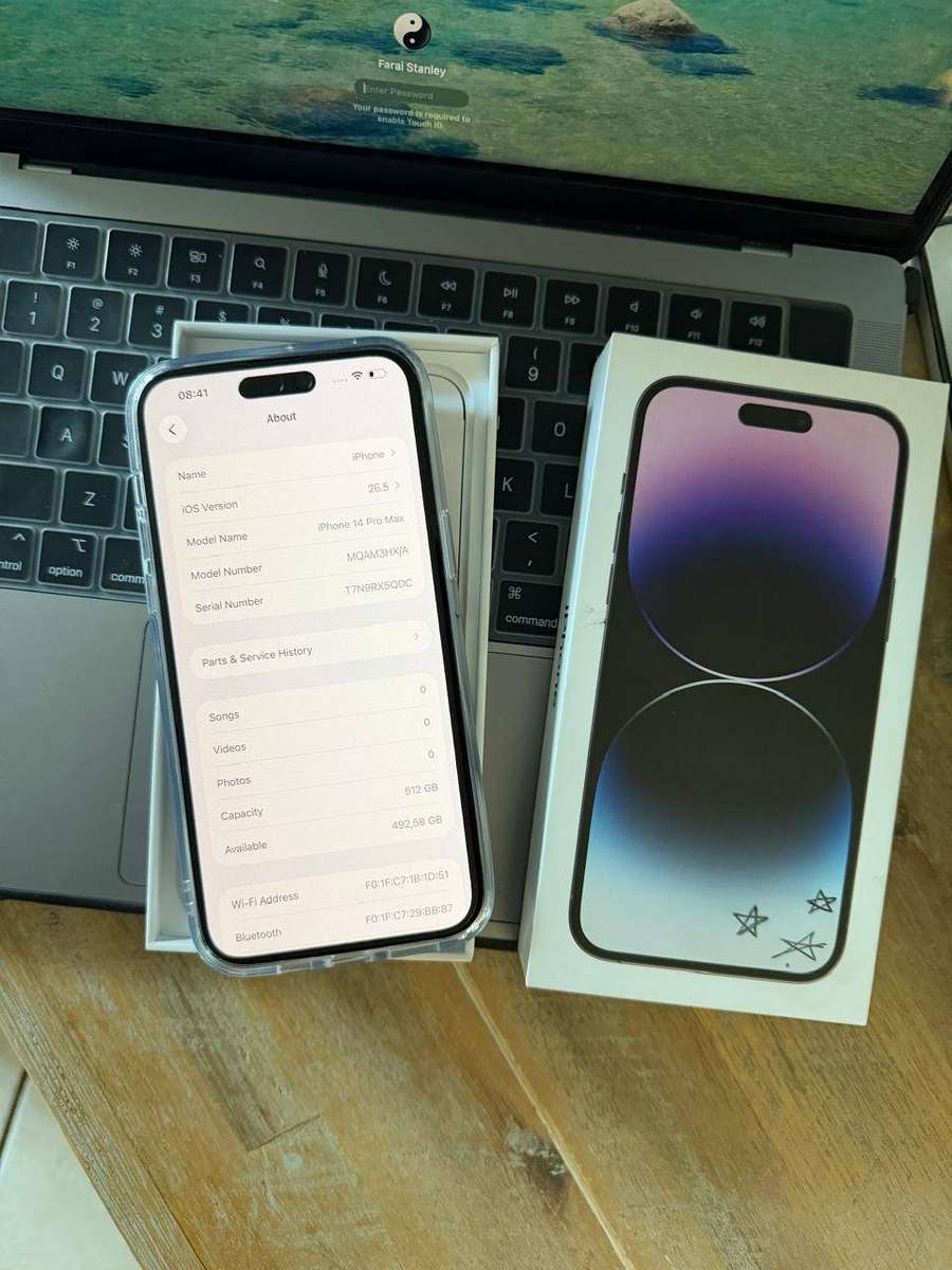 iPhone 14 Pro Max (512GB) Deep Purple *EXCELLENT CONDITION* + Complementary Screen Protector & Case