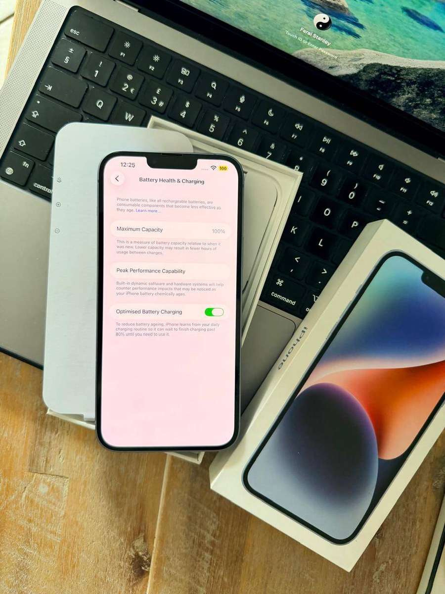 iPhone 14 Plus (128GB) + Box & Accessories
