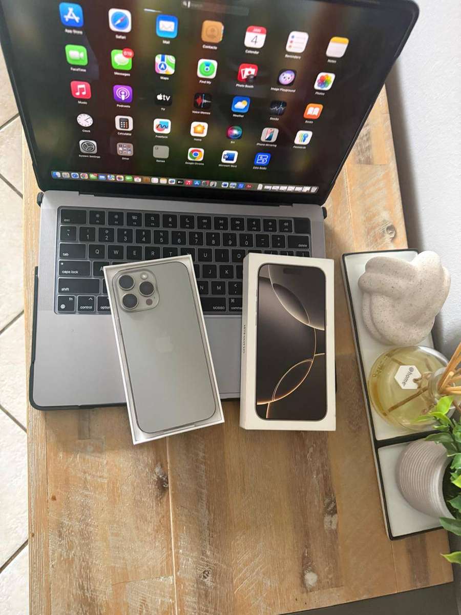 iPhone 16 Pro (256GB) + Box, Charger & Accessories