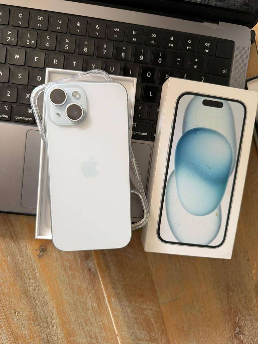 iPhone 15 (128GB) Excellent Condition + Box & Accessories