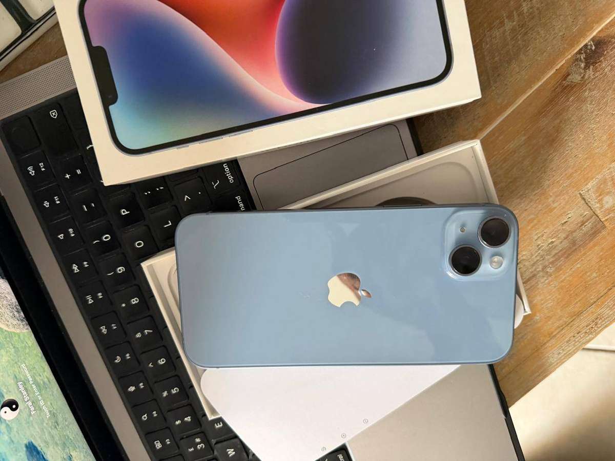 iPhone 14 Plus (128GB) + Box & Accessories