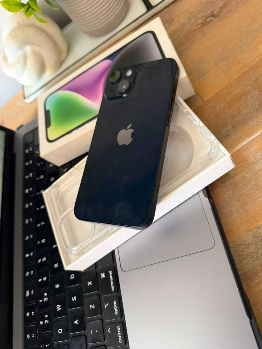 iPhone 14 (128GB) Open Box + Box, Charger & Extras