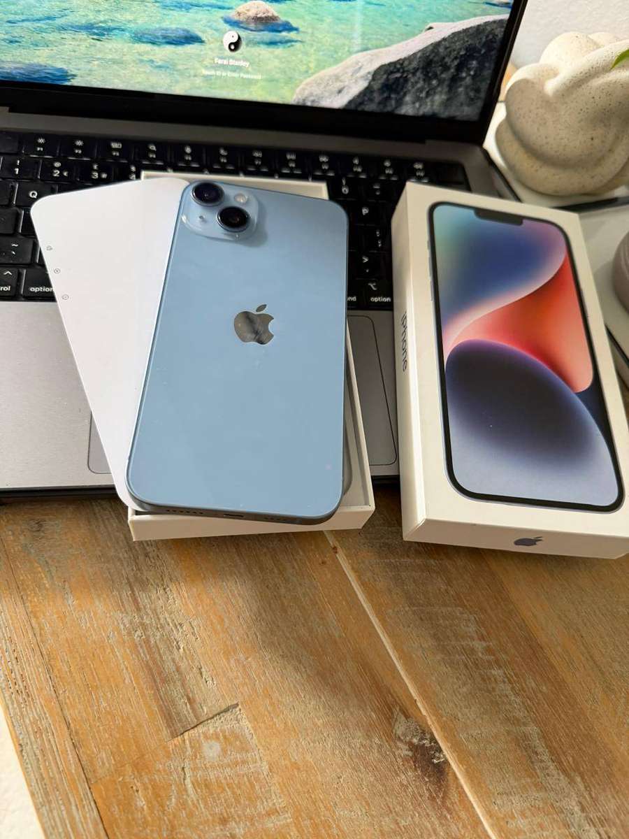 iPhone 14 Plus (128GB) + Box & Accessories