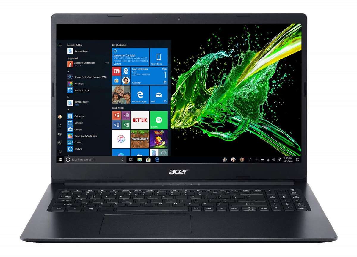 Acer Aspire 3 A315-22, AMD A4-9120e Radeon R3 @1.5GHz, 4GB RAM, 256GB NVMe SSD, FHD,Windows 10 x64