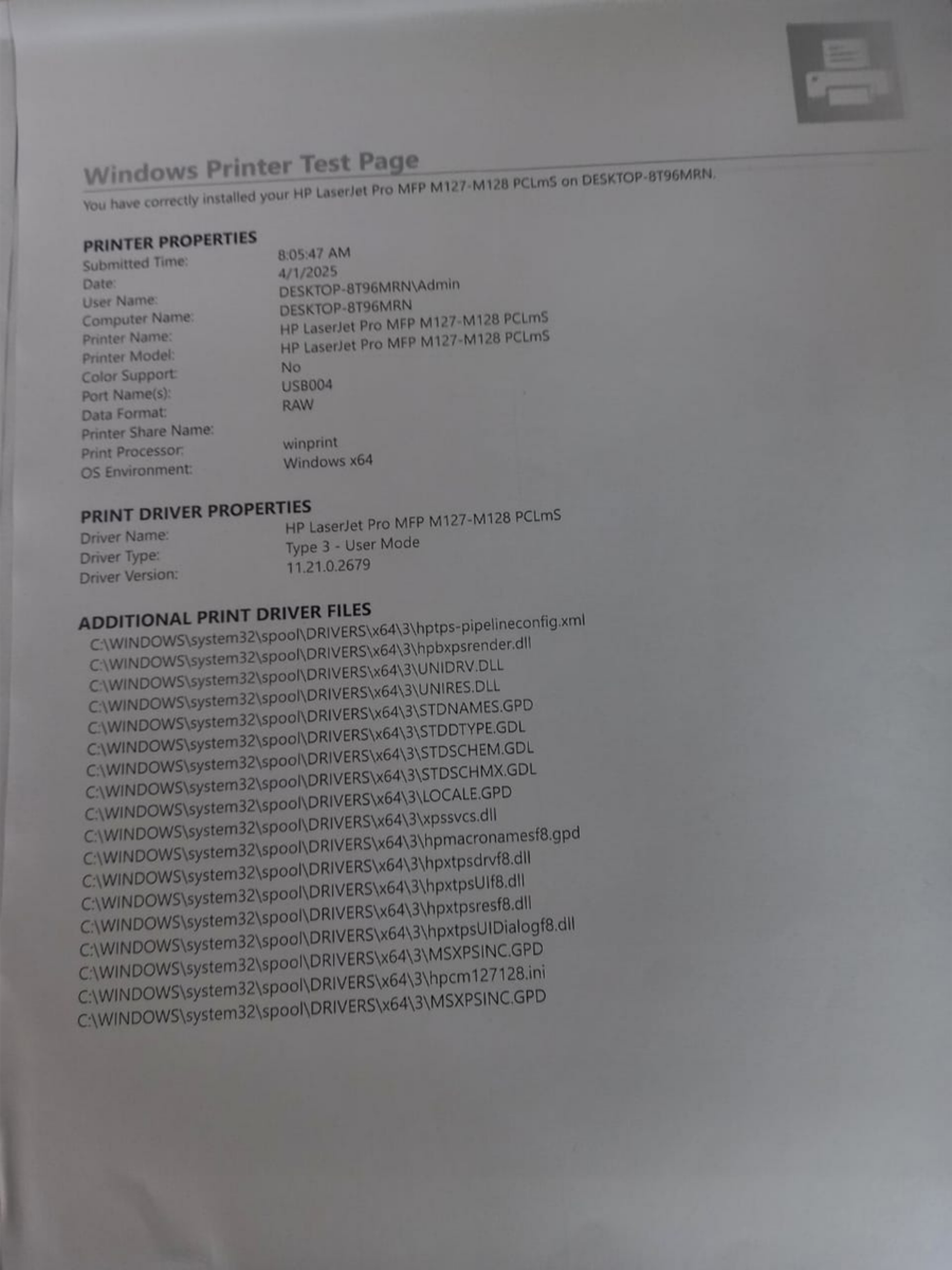 HP MFP M127FW Laser Multifunction Printer - Monochrome