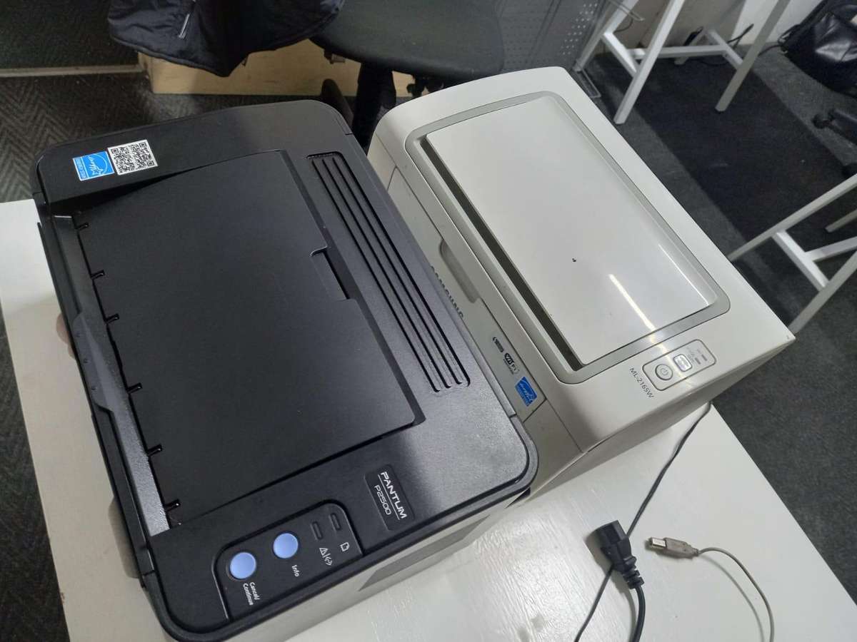 2 LASER PRINTERS (SAMSUNG AND PANTUM)
