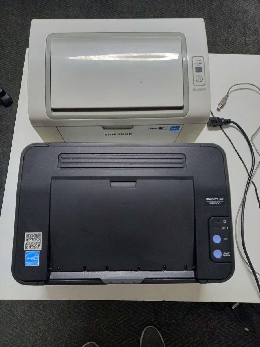 2 LASER PRINTERS (SAMSUNG AND PANTUM)