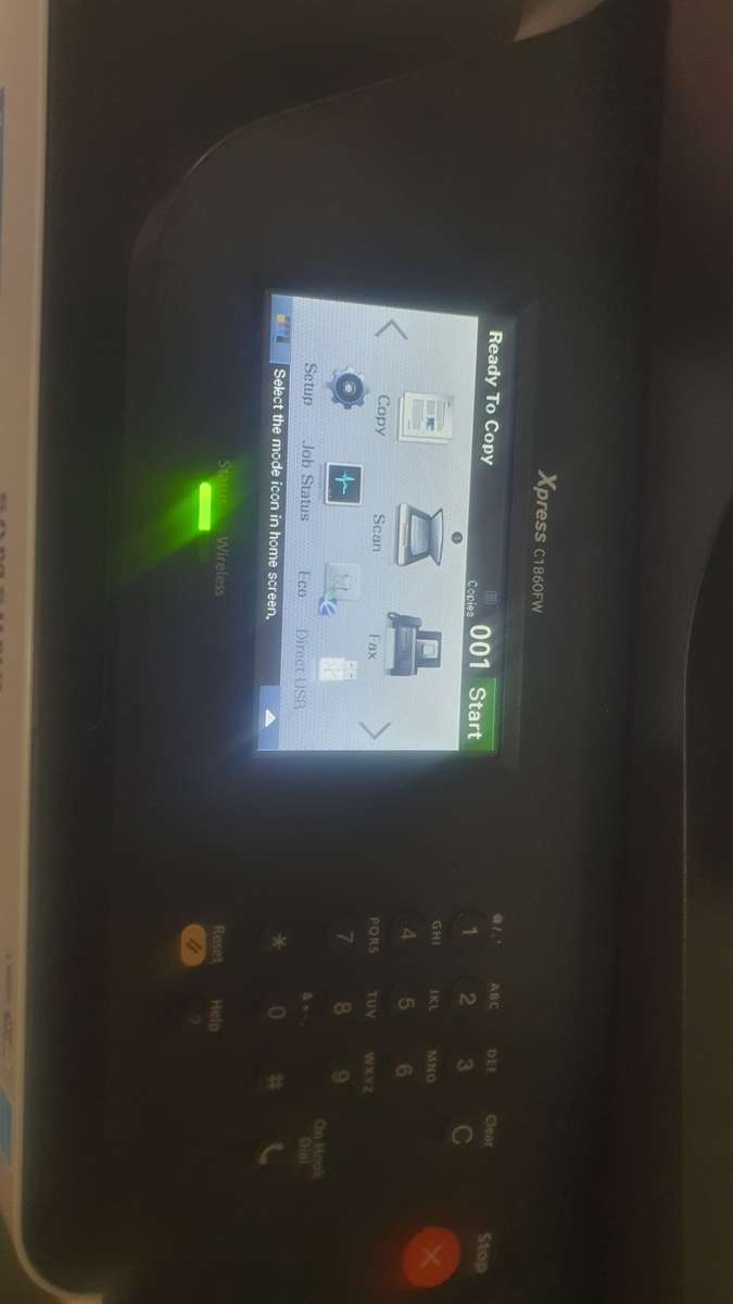 Samsung Xpress SL-C1860FW Color Laser Multifunction Printer