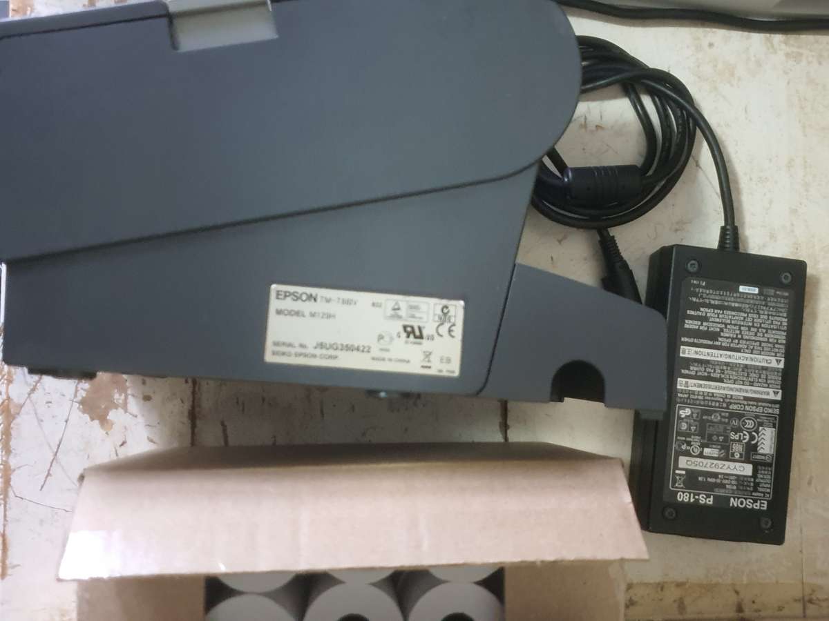 Epson TM-T88IV Thermal Receipt Printer (TM-T88IV-832) -. EXTRA 20 ROLLS OF PAPERS