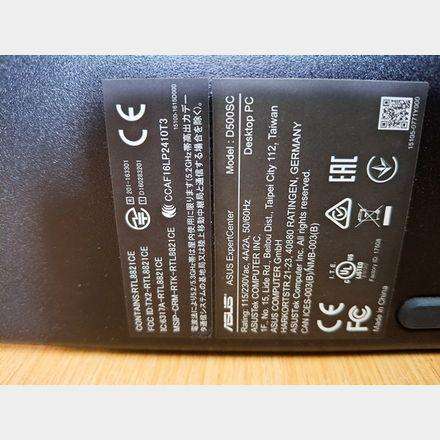 Asus Expertcenter D500sc_D500sc, 11TH GEN , 8GB RAM, 256 M.2 DRIVE  & 1TB HDD