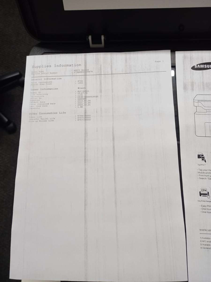 Samsung SL-M2070 M2070 Xpress 20PPM Mono Multifunction
