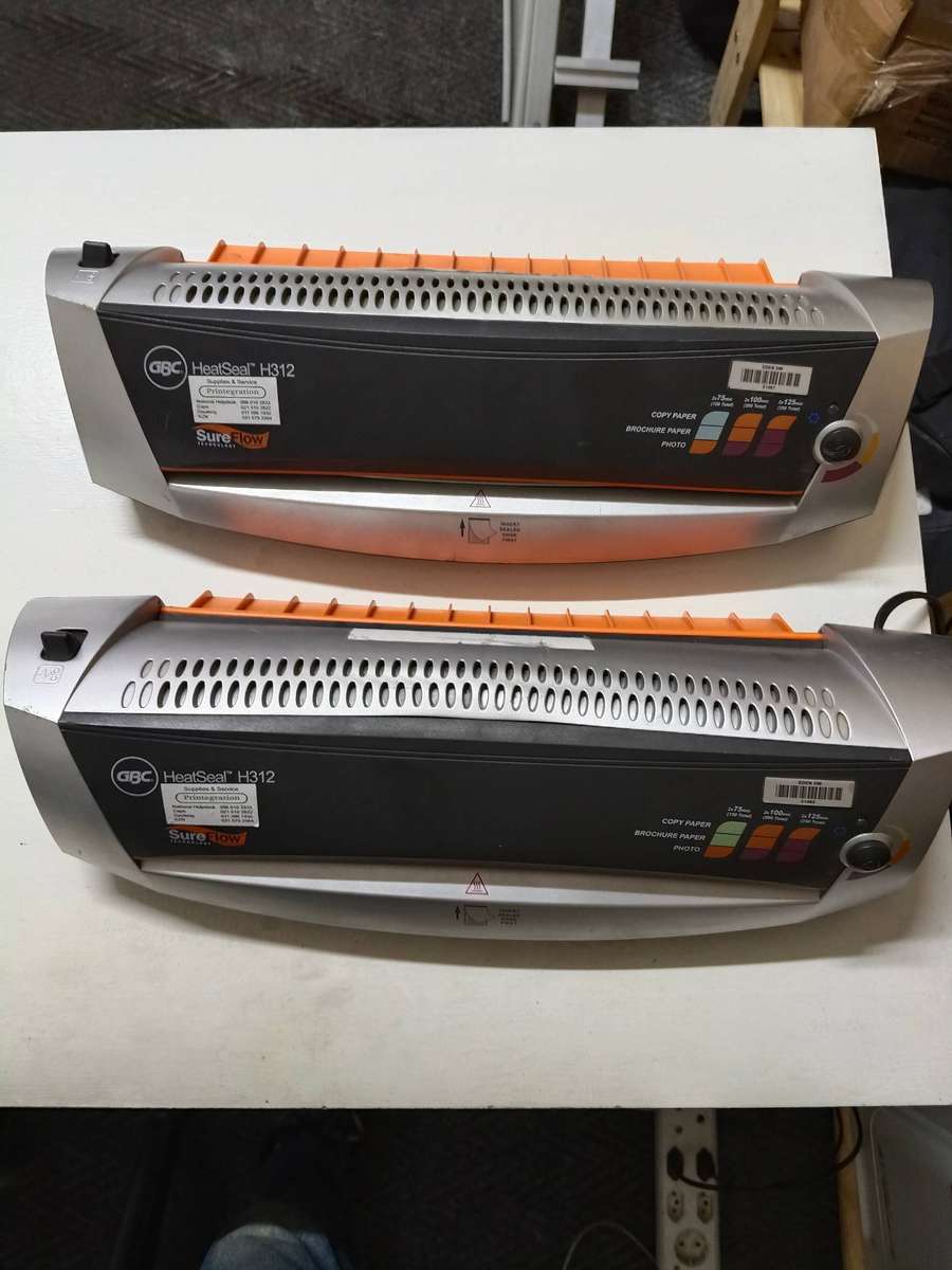 GBC HEATSEAL H312 SUREFLOW A3 POUCH LAMINATOR ( 2 AVAILABLE )