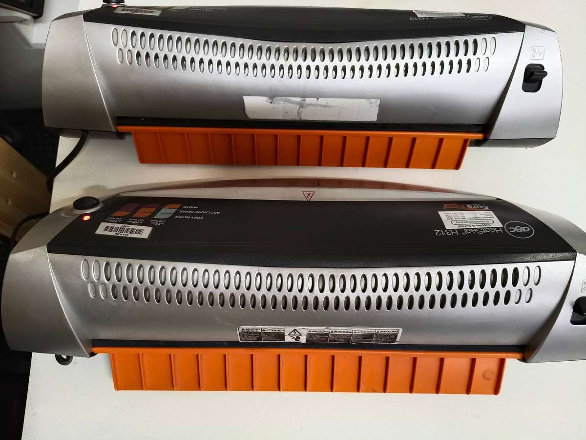 GBC HEATSEAL H312 SUREFLOW A3 POUCH LAMINATOR ( 2 AVAILABLE )