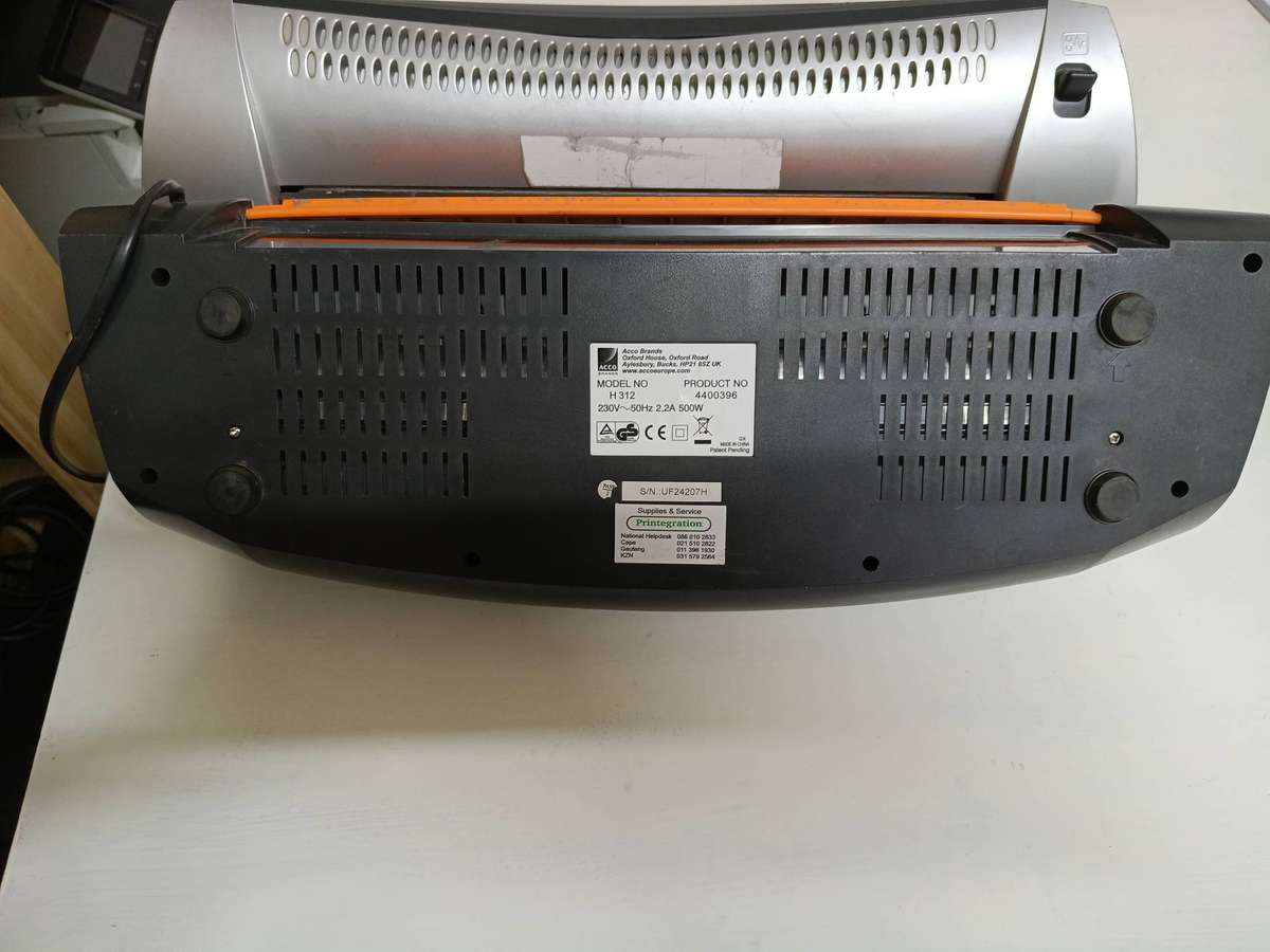 GBC HEATSEAL H312 SUREFLOW A3 POUCH LAMINATOR ( 2 AVAILABLE )