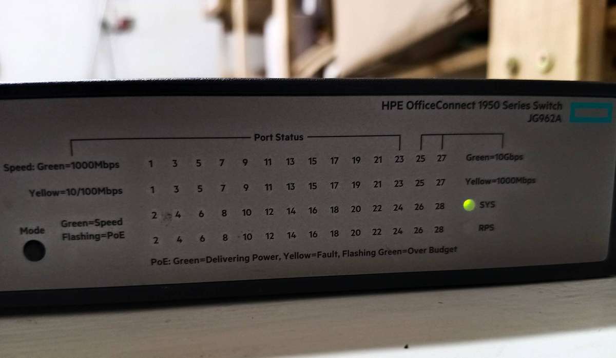 PE 1950-24G-2SFP+-2XGT-PoE+ - switch - 24 ports - managed - rack-mountable