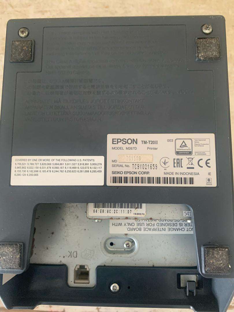 Epson TM-T20II POS Receipt Printer