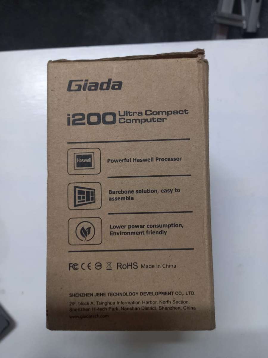 GIADA I200-BG000 Celeron 2957U 1.4 Ghz - MINI PC
