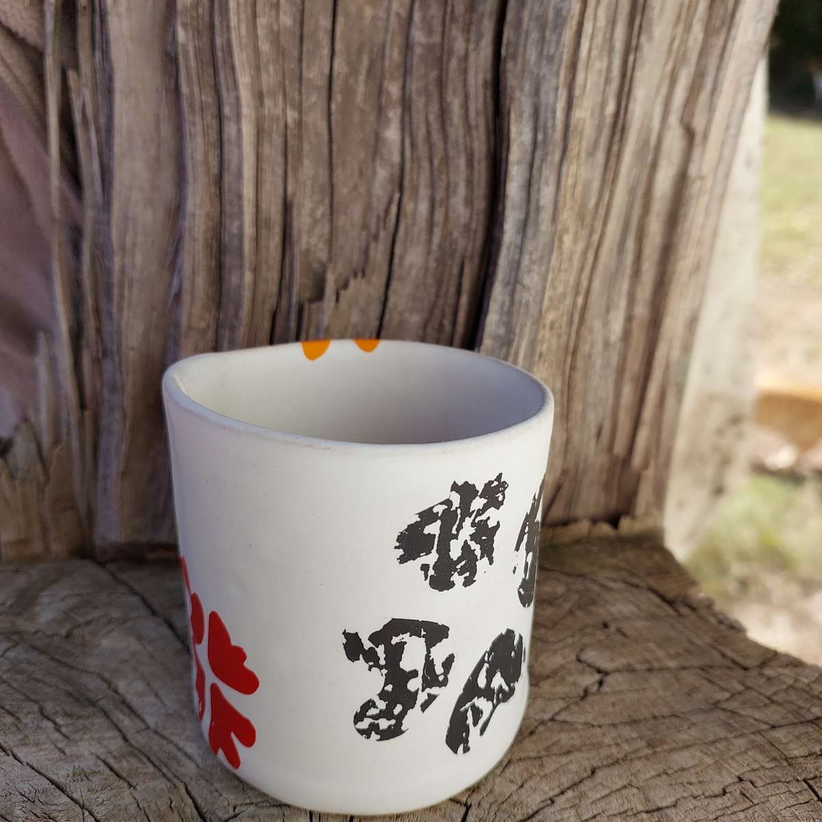 Mervyn Gers ceramic vase tumbler vessel