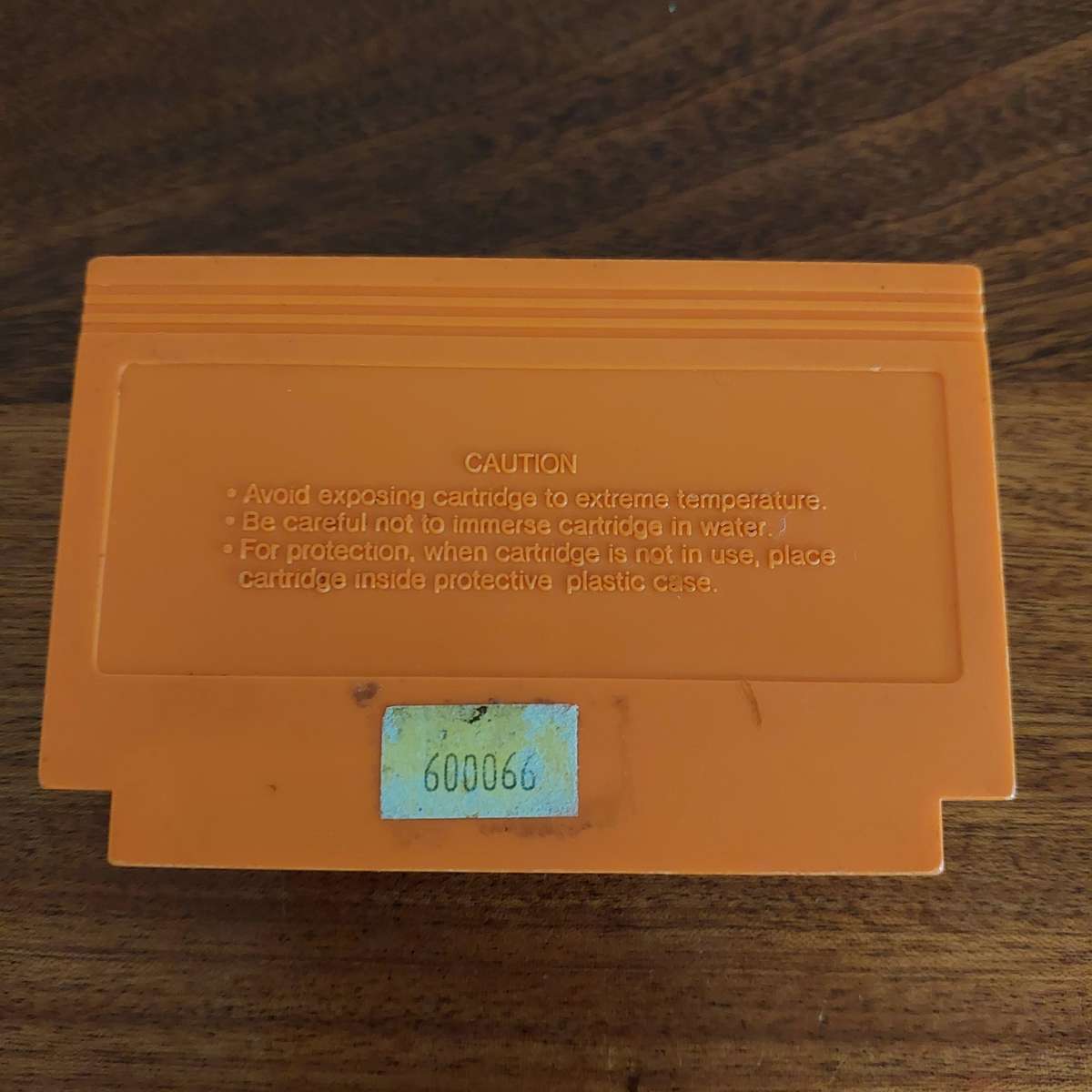 Vintage FamiCom Robin Hood game cartridge