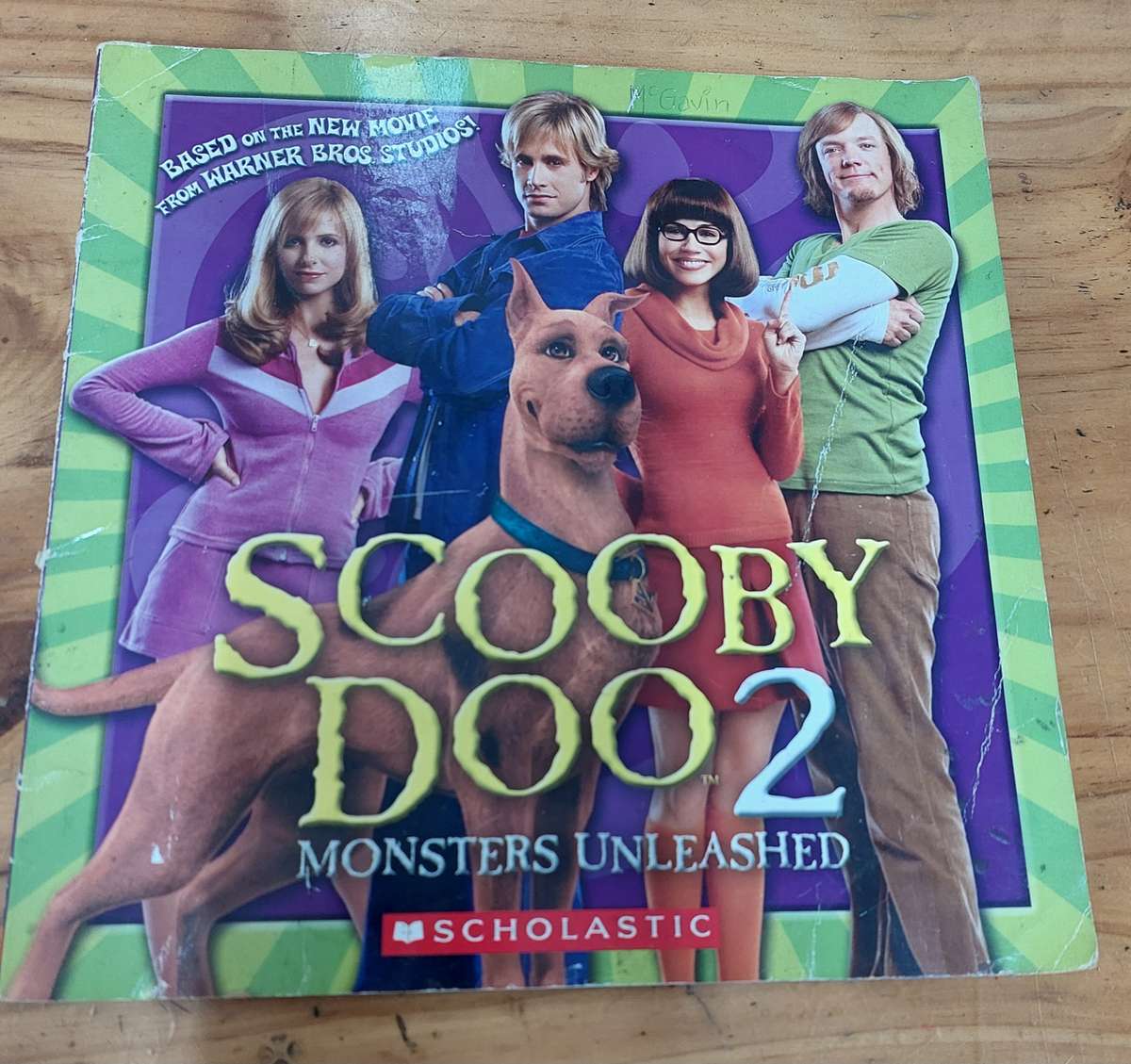 Scooby Doo 2 Monsters unleashed scholastic book