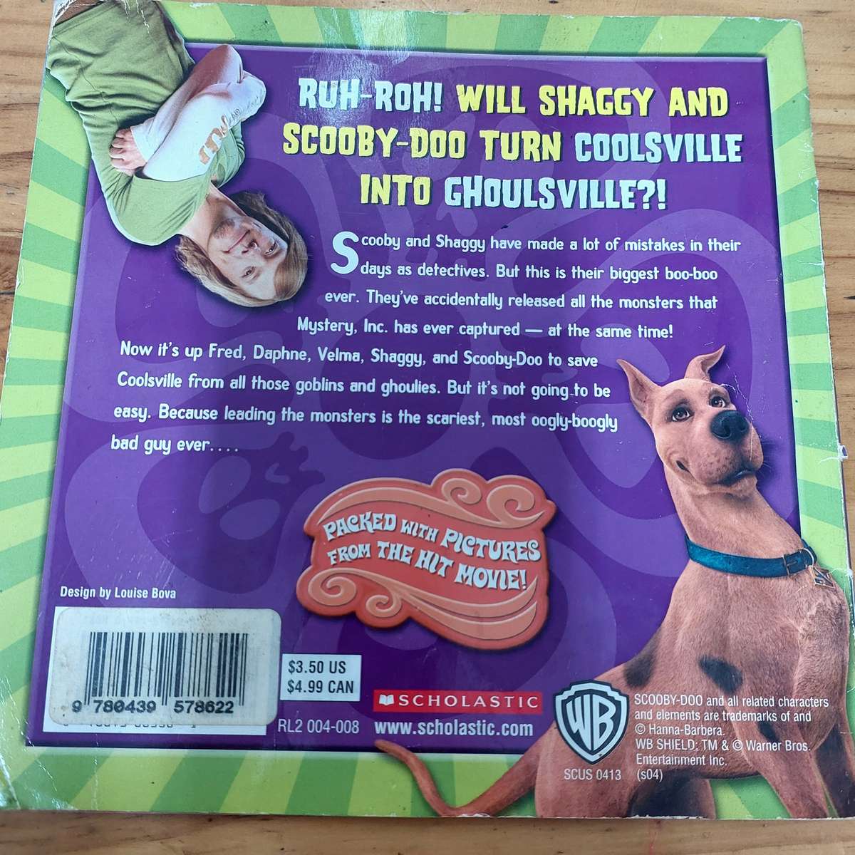 Scooby Doo 2 Monsters unleashed scholastic book