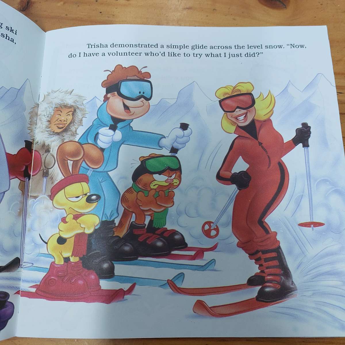 Garfield's awesome ski adventure Jim Davis scholastic book