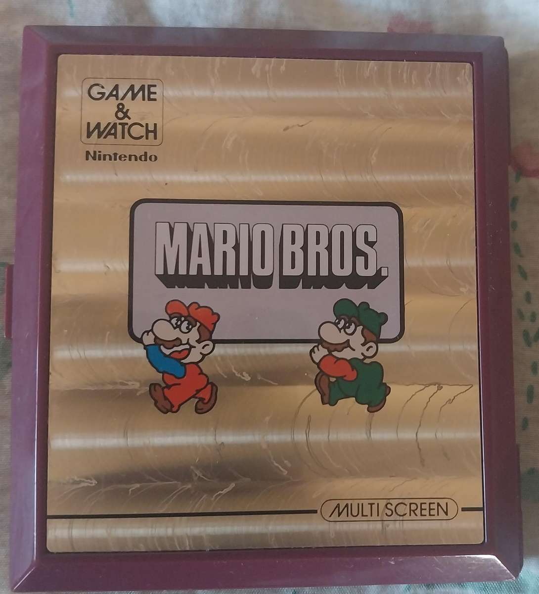 Vintage Game & Watch - Mario Bros - Hand Held Game