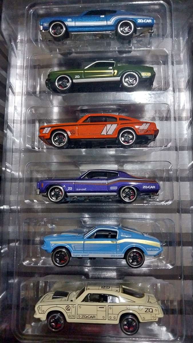 2 Sets of ACTION WHEELS Muscle Cars scale 1:64
