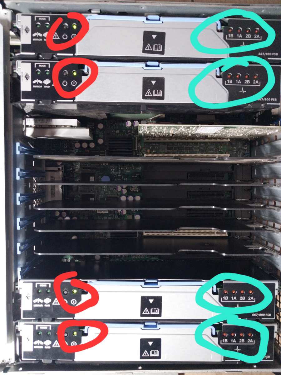 X4 SERVER RAM MODULES & X4 XEON CPU'S