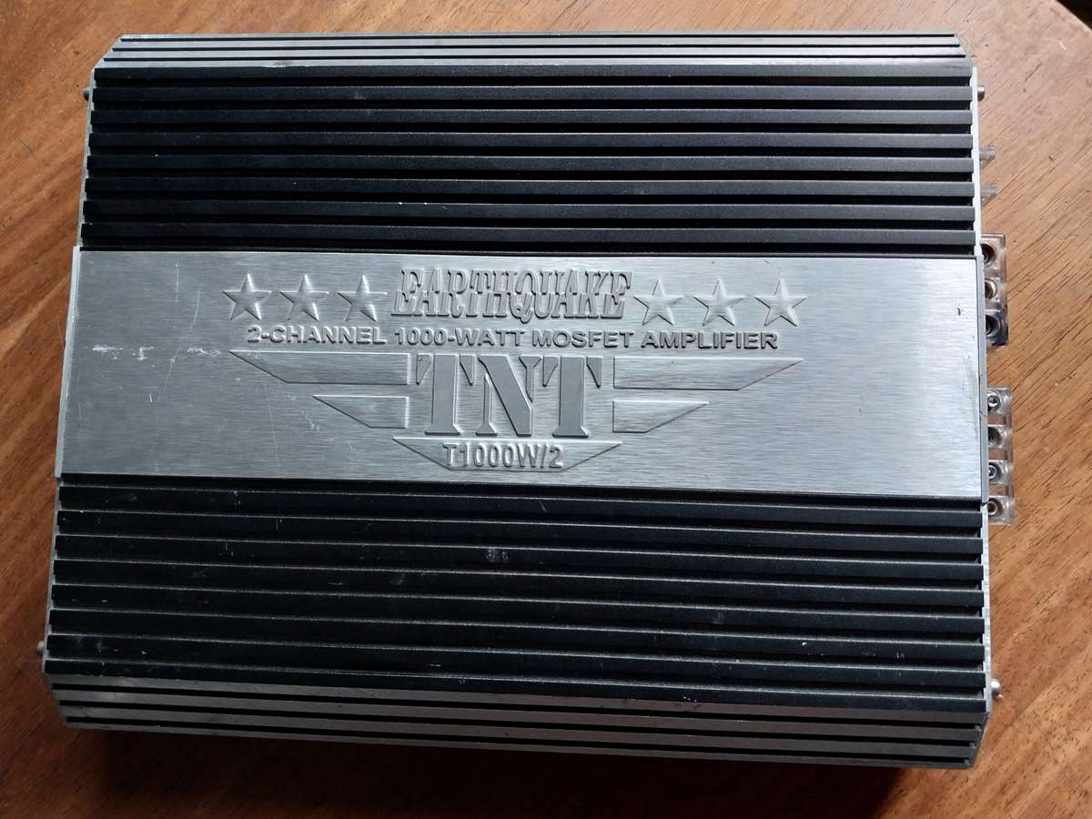 1,400W EARTHQUAKE AUDIO CAR AMPLIFIER