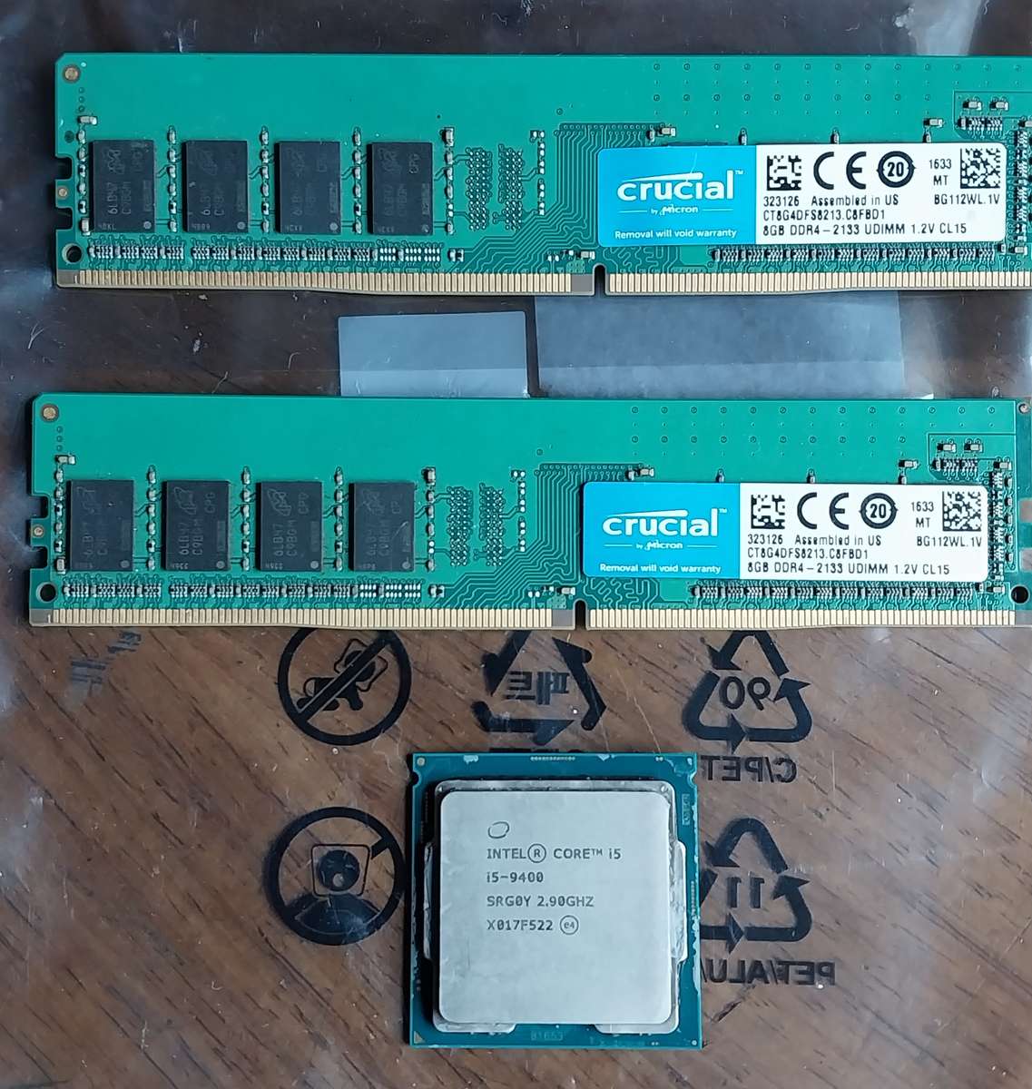 9TH GEN CPU (i5-9400) + 16GB DDR4 RAM