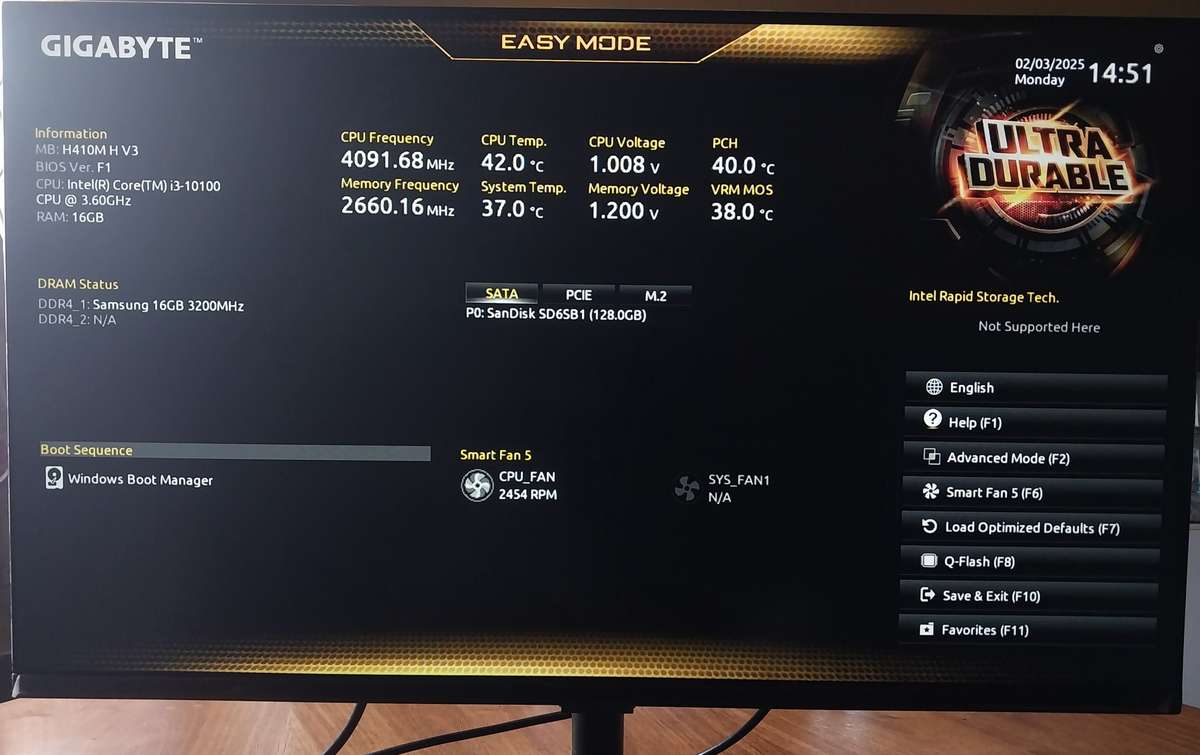 !! MECER | INTEL 10TH GEN i3 | 16 GB DDR4 | 128 GB SSD !!