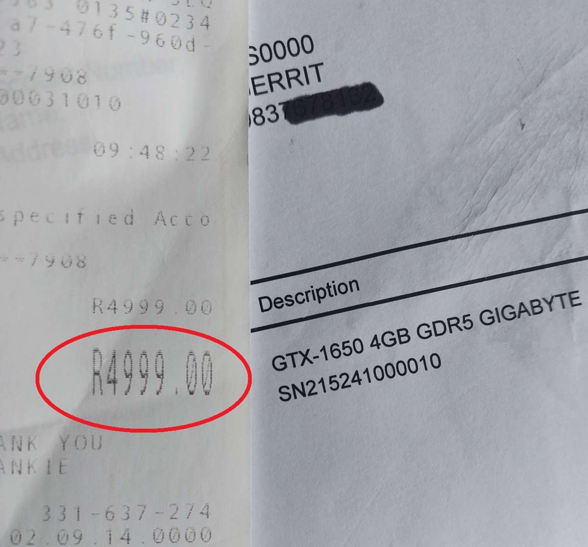 !! NVIDIA GTX 1650 | 4GB DDR5 | PURCHASED R5,000 - LOW PROFILE !!