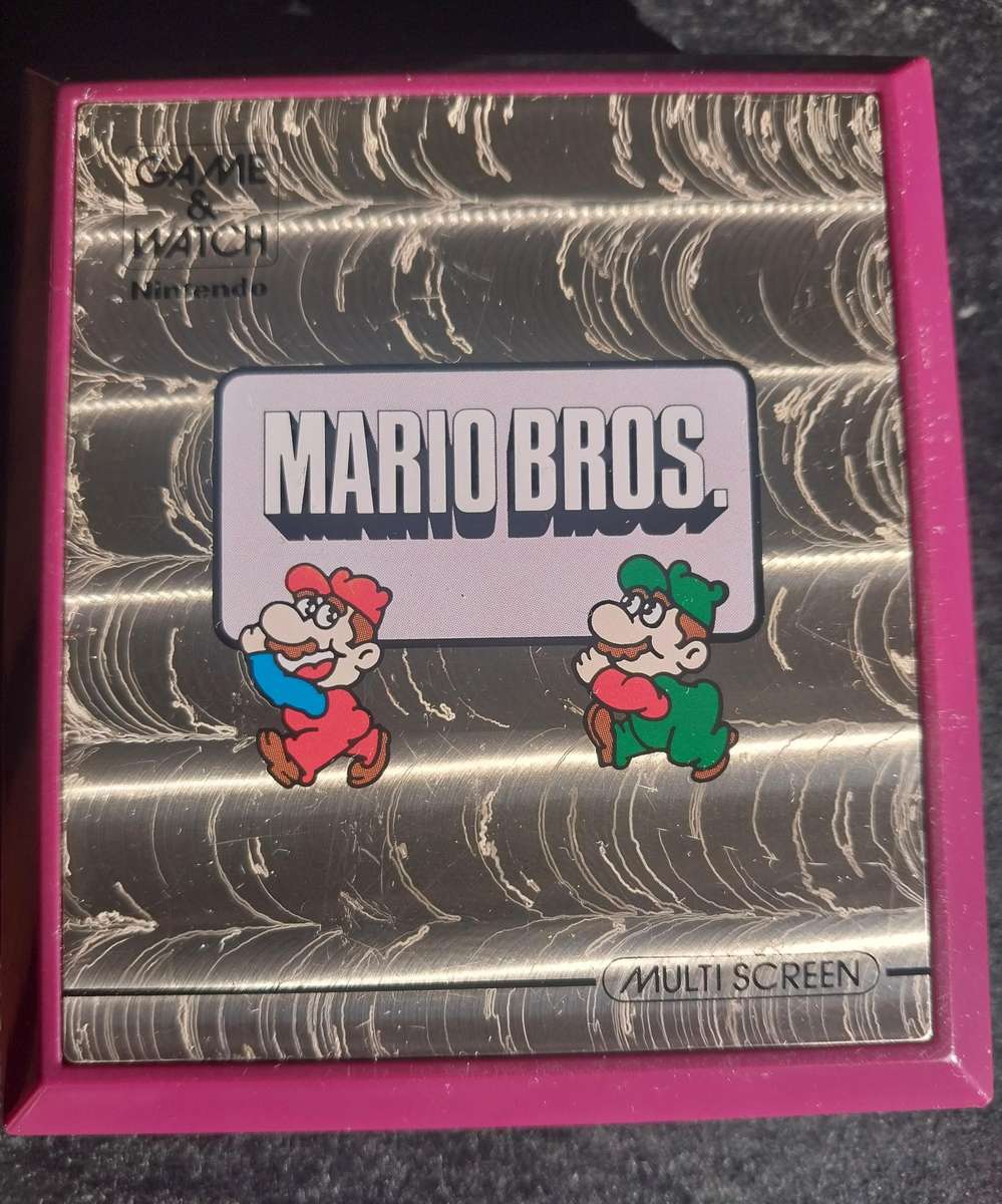 Vintage Game & Watch - Mario Bros - Hand Held Game