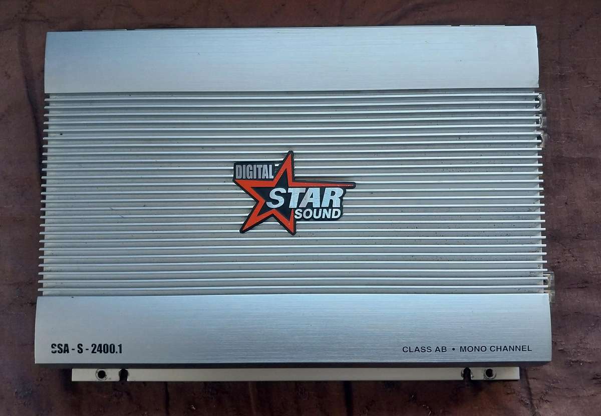 Digital Starsound Monoblock Amplifier 2400W.
