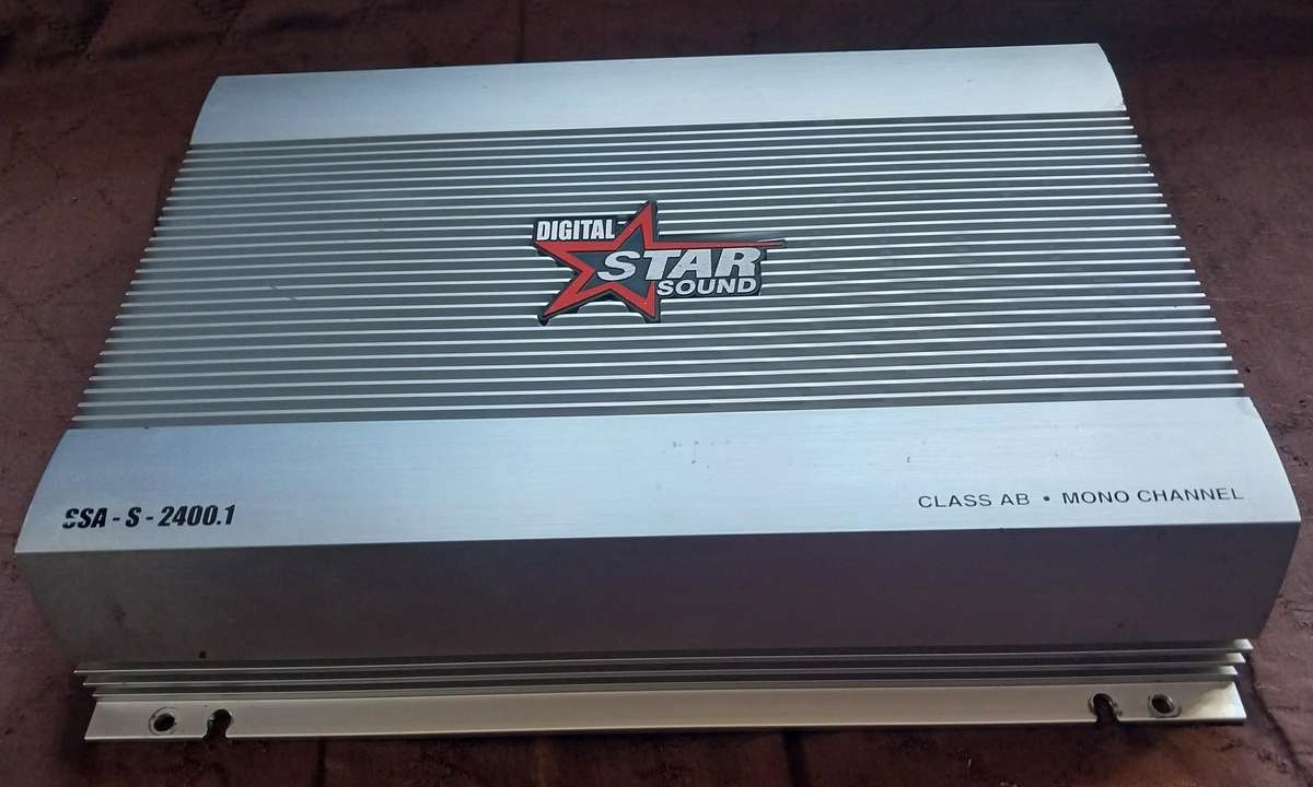 Digital Starsound Monoblock Amplifier 2400W.
