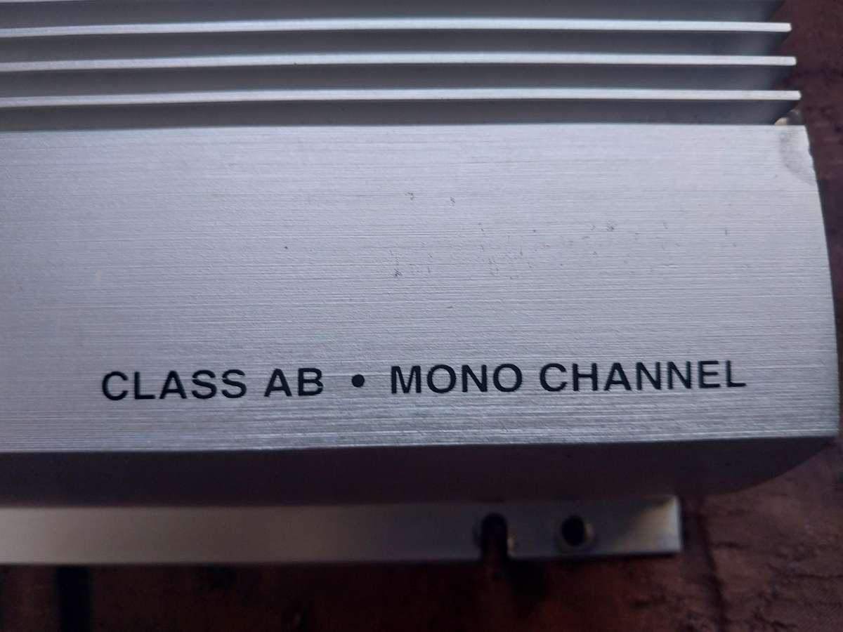 Digital Starsound Monoblock Amplifier 2400W.