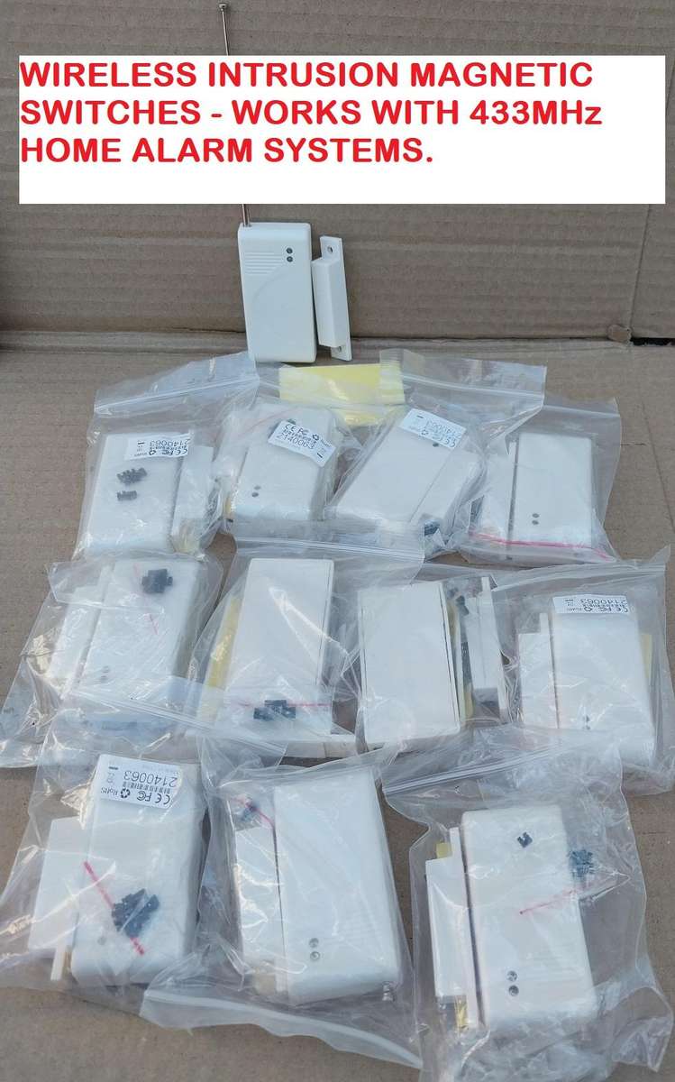 Home GSM alarm system with wireless sensors and wired switches