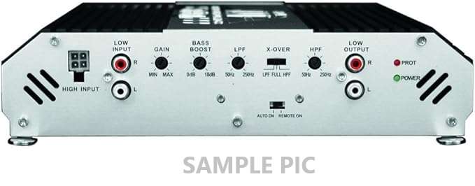 1,400W EARTHQUAKE AUDIO CAR AMPLIFIER